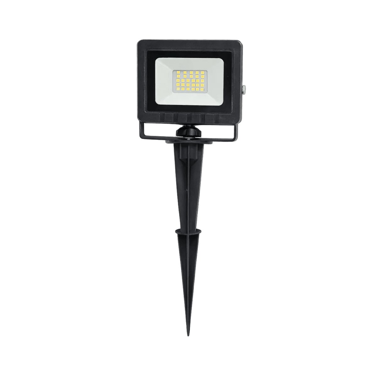 LED PVC Garden Flood Light & Spike - 10W — transparent background, 1254 × 1254