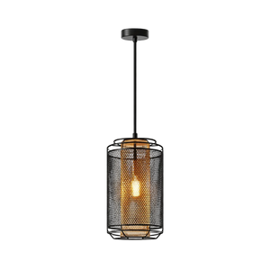 Boston Metal Pendant - Black & Gold — transparent background, 1254 × 1254