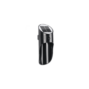 Outdoor Solar LED Sensor Wall Lamp Round — transparent background, 1254 × 1254