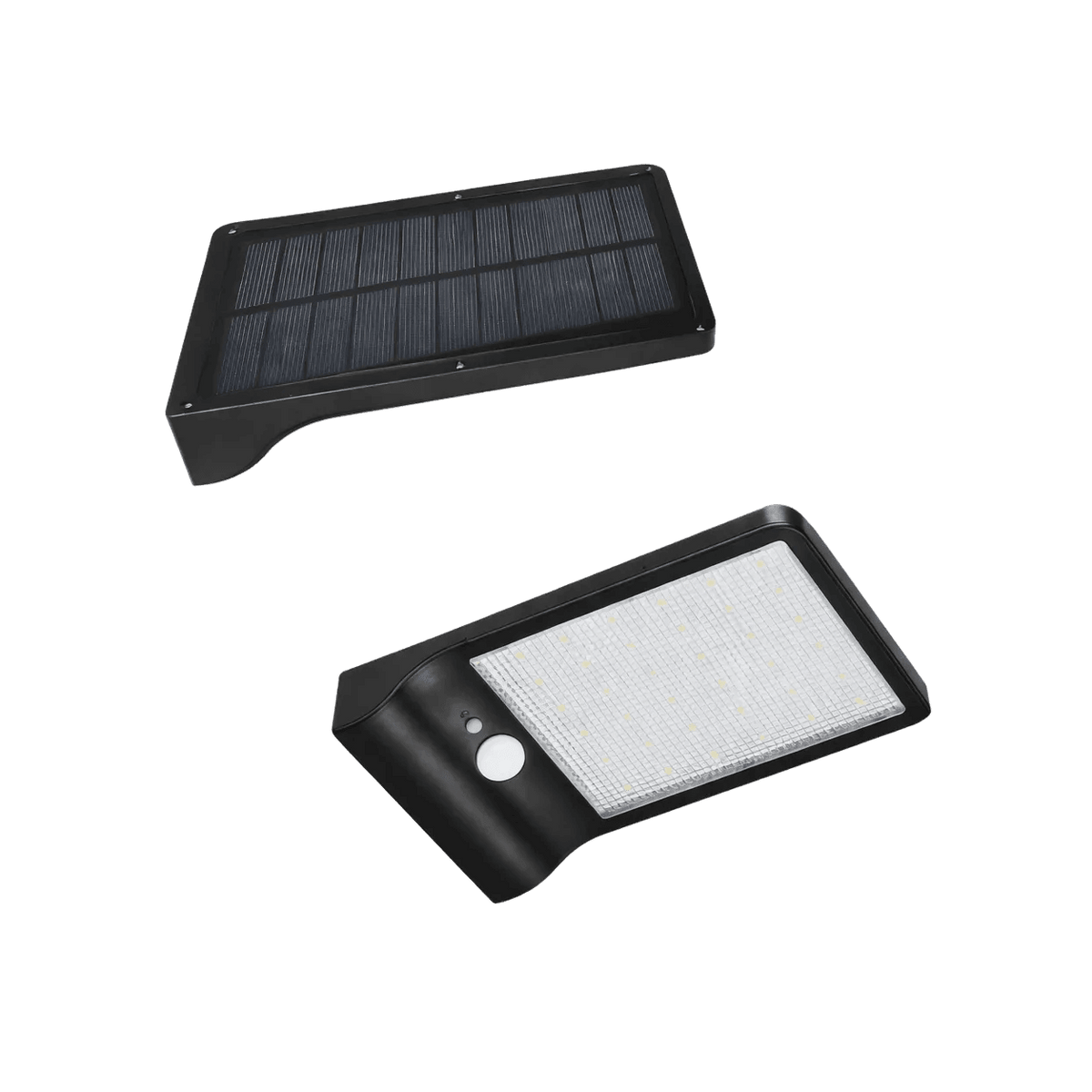 1.5W Outdoor Solar LED Sensor Wall Light — transparent background, 1254 × 1254