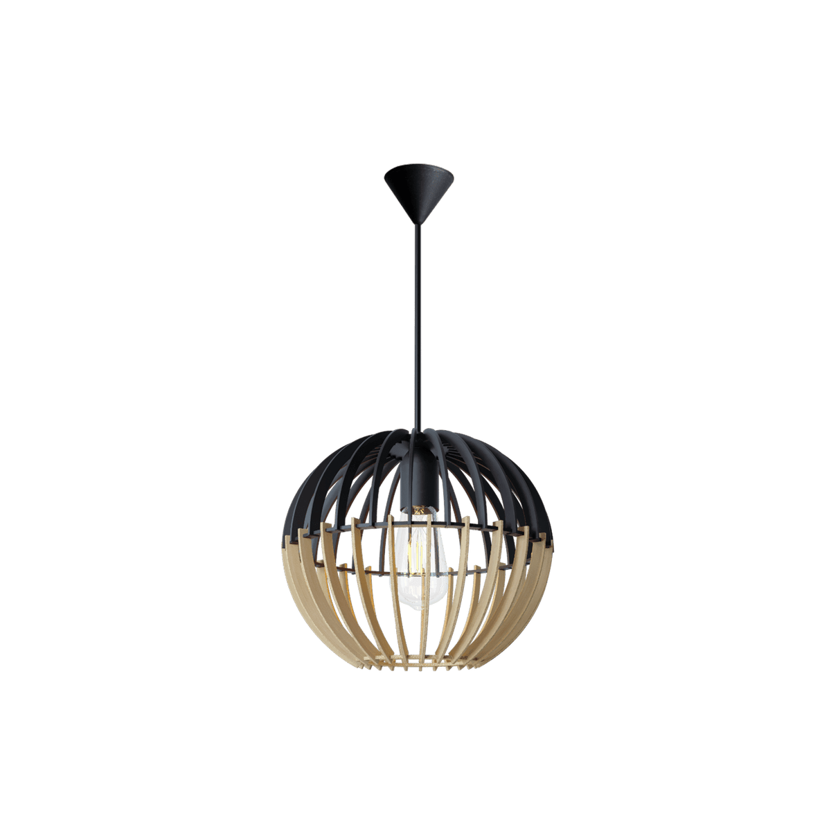 Bamboo Wood Pendant PEN811 — transparent background, 1254 × 1254