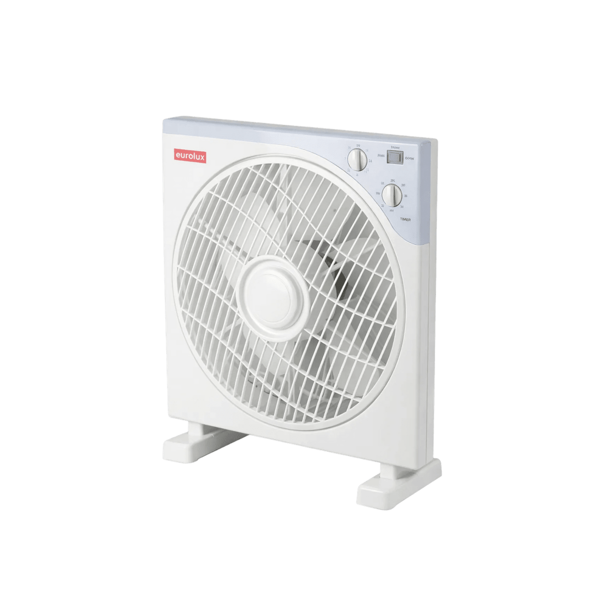 Plastic Box Fan 5 Blade — transparent background, 1254 × 1254
