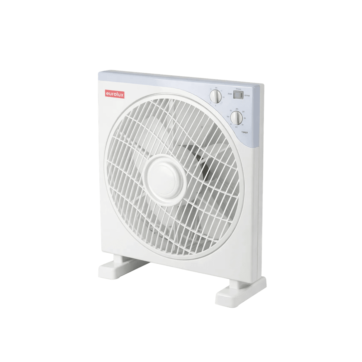 Plastic Box Fan 5 Blade — white background, 1254 × 1254