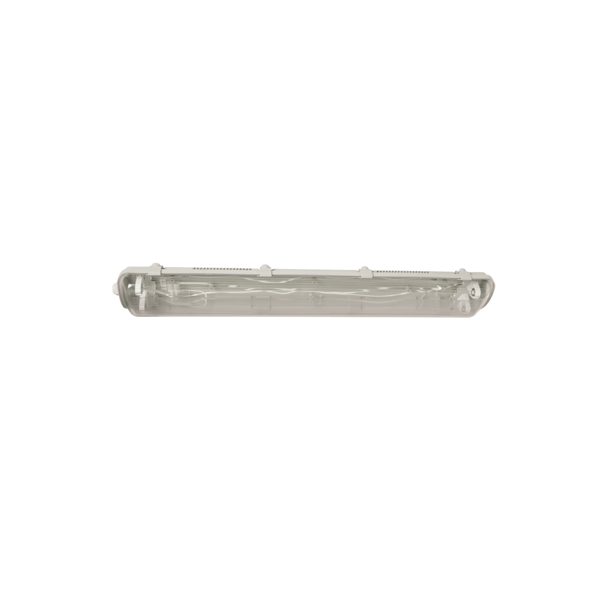 LED T8 Vapour Proof Double Fitting - 2 Foot — transparent background, 1254 × 1254