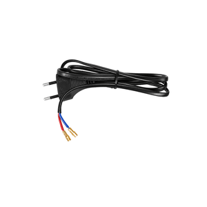 Euro Plug Cordset 1 Meter — white background, 1254 × 1254