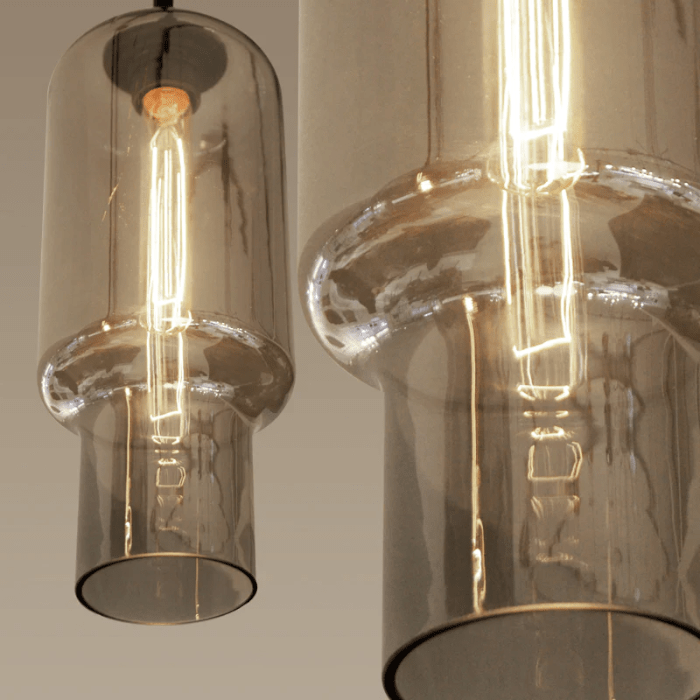 Alba Smokey Pendant Light Adjustable IP20