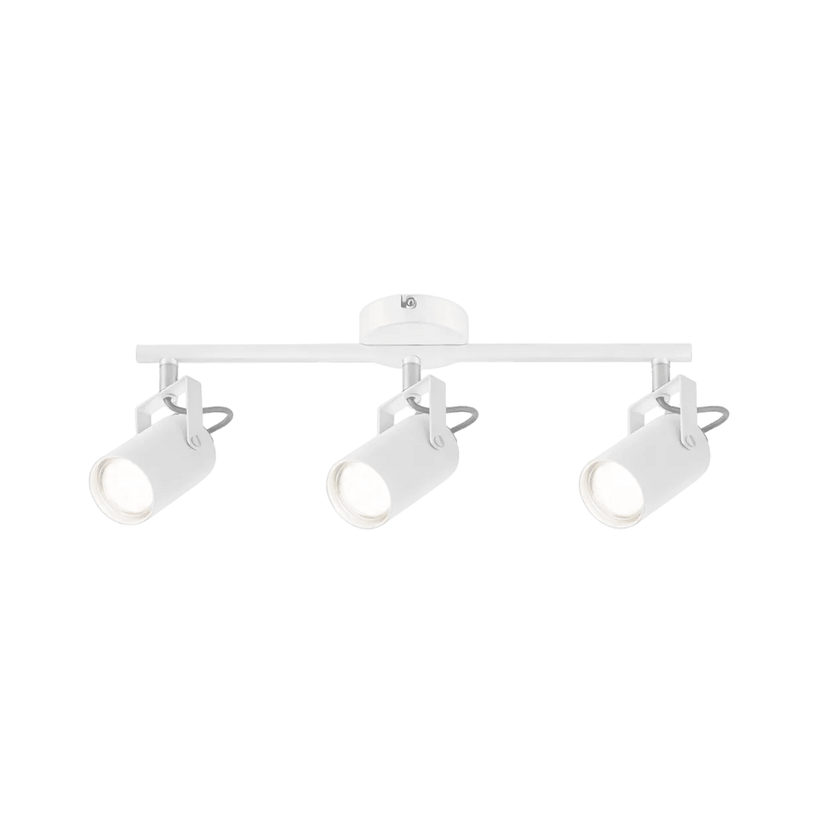 3 Light White Ceiling Spotlight — transparent background, 1254 × 1254