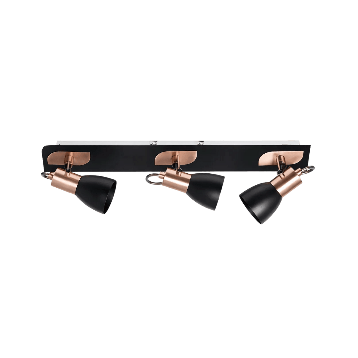 3 Light Black & Copper Spotlight — transparent background, 1254 × 1254