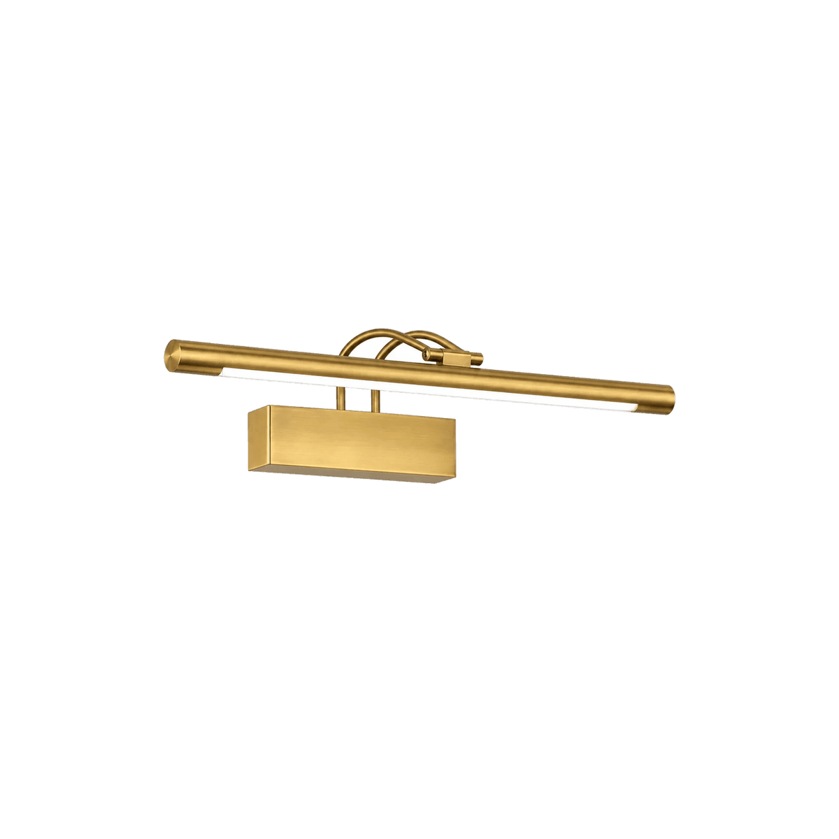 5W Antique Bronze Picture Light — transparent background, 1254 × 1254