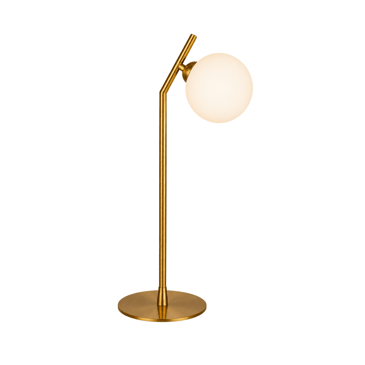 G9 Glass & Gold Table Lamp — transparent background, 1254 × 1254