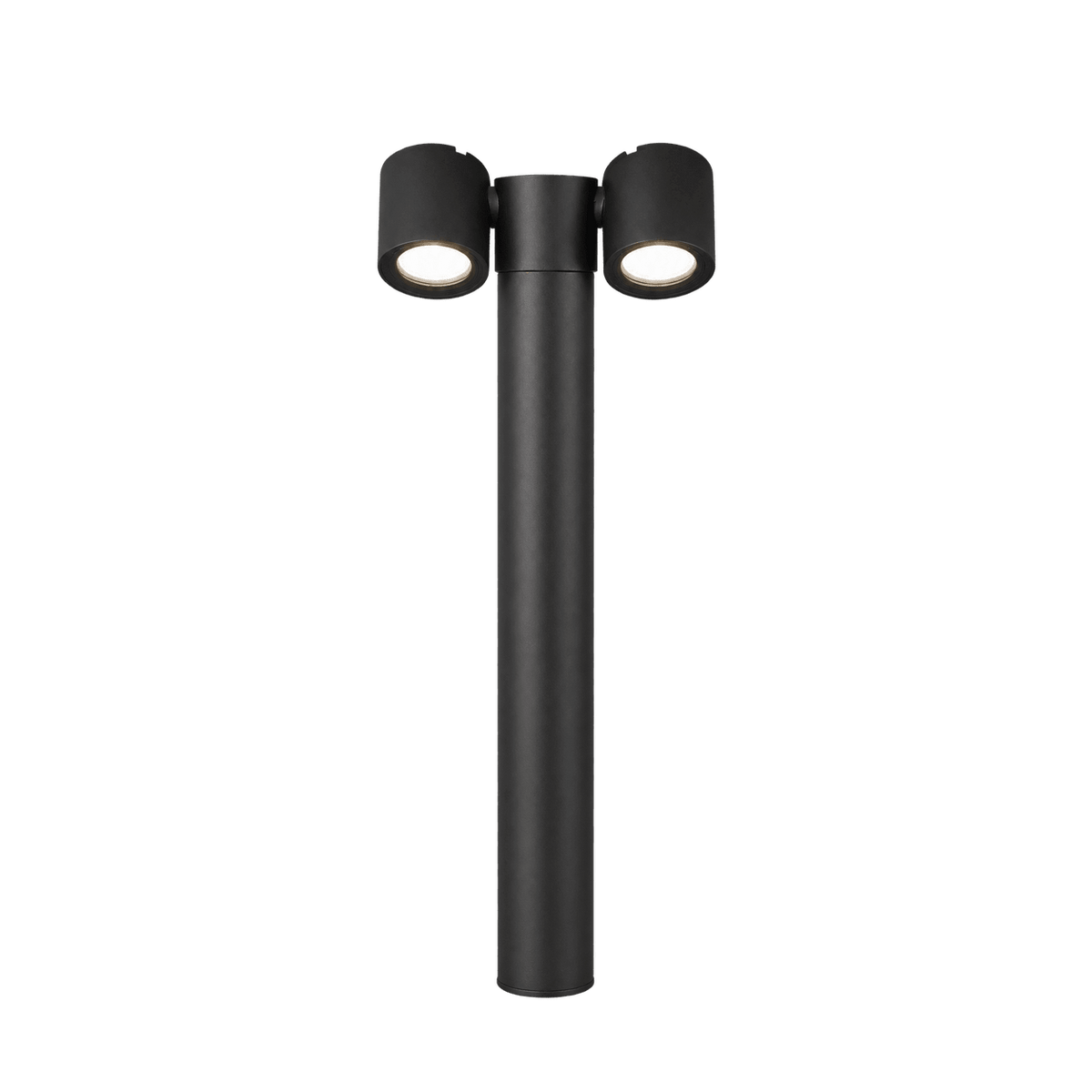 Double Adjustable GU10 Bollard — transparent background, 1254 × 1254