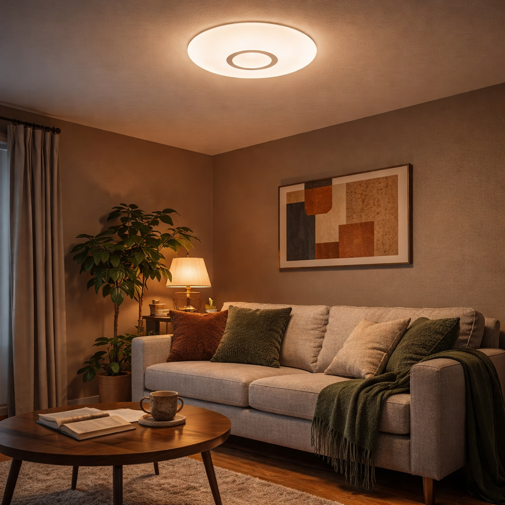 LED Ceiling Light - 38W - Dimmable & CCT Adjustable