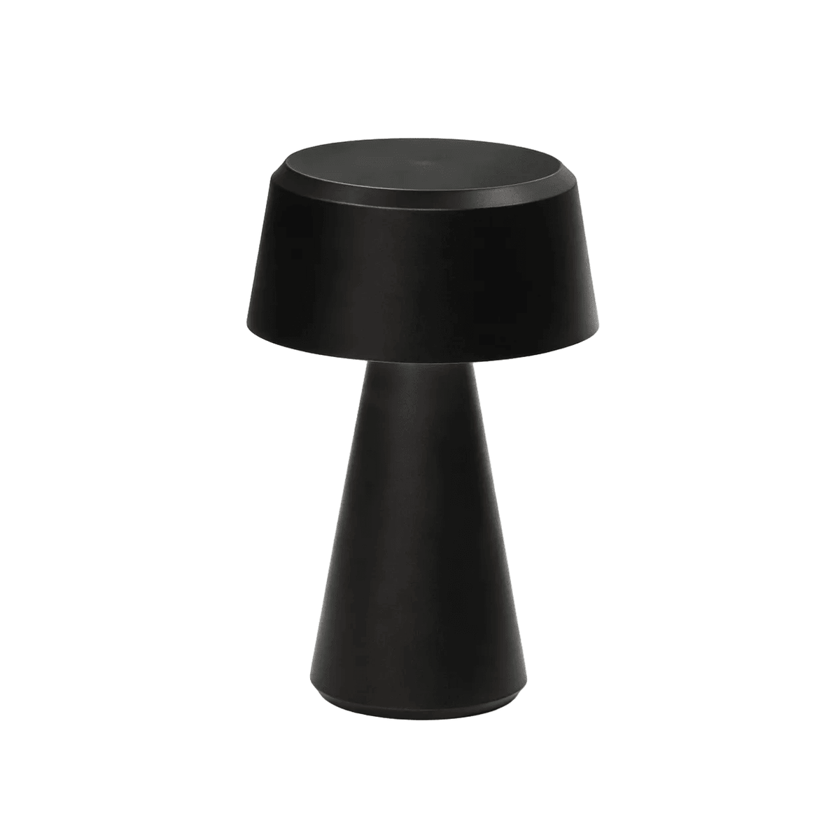 Montego LED Rechargeable Table Lamp - Black — white background, 1254 × 1254