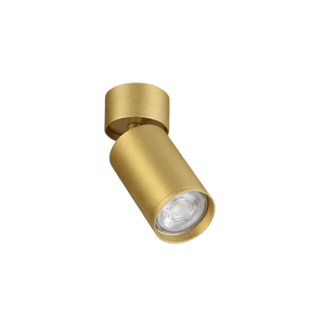 Kaapstad Gold Adjustable Surface Mounted Spotlight — transparent background, 1254 × 1254