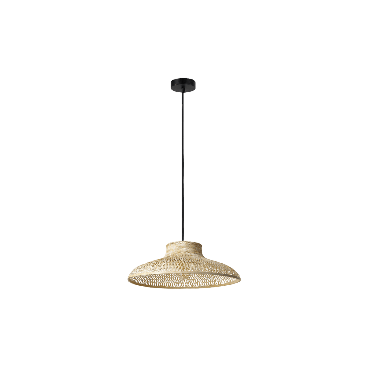 Graskop Bamboo Rattan Pendant — transparent background, 1254 × 1254