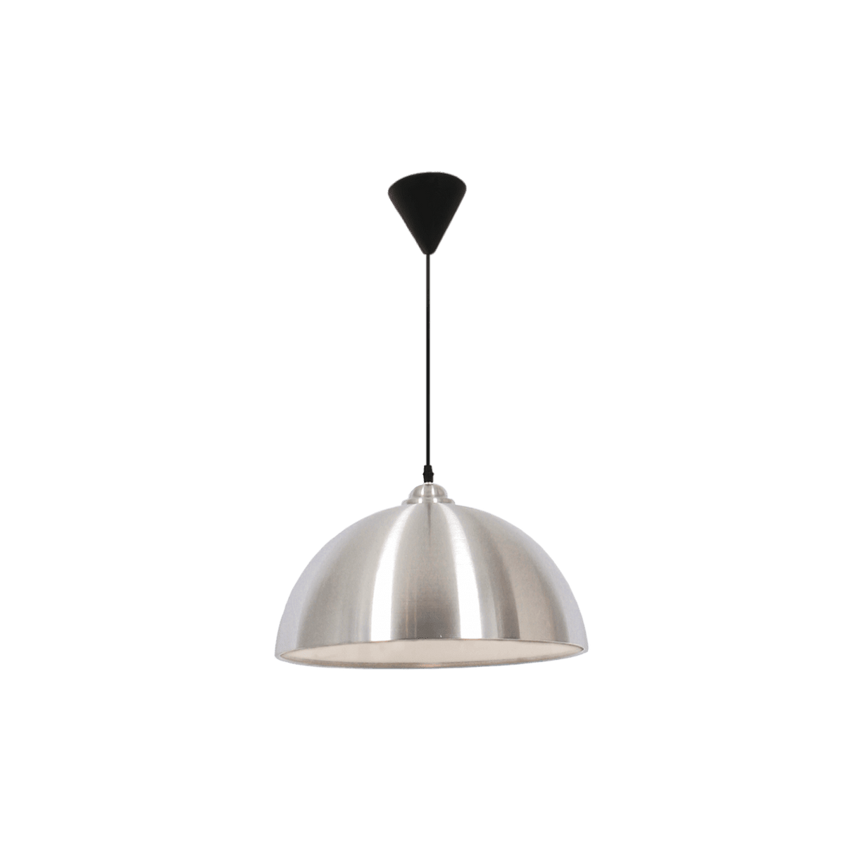 380mm Aluminium Pendant — transparent background, 1254 × 1254