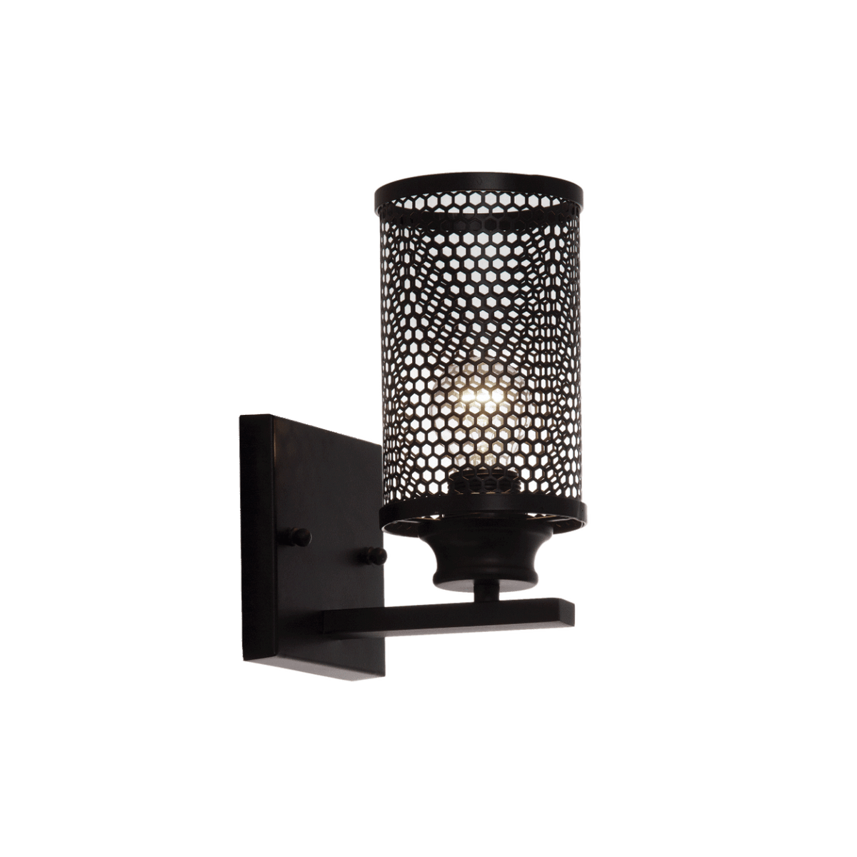 Mesh Design Up Facing Wall Light — transparent background, 1254 × 1254