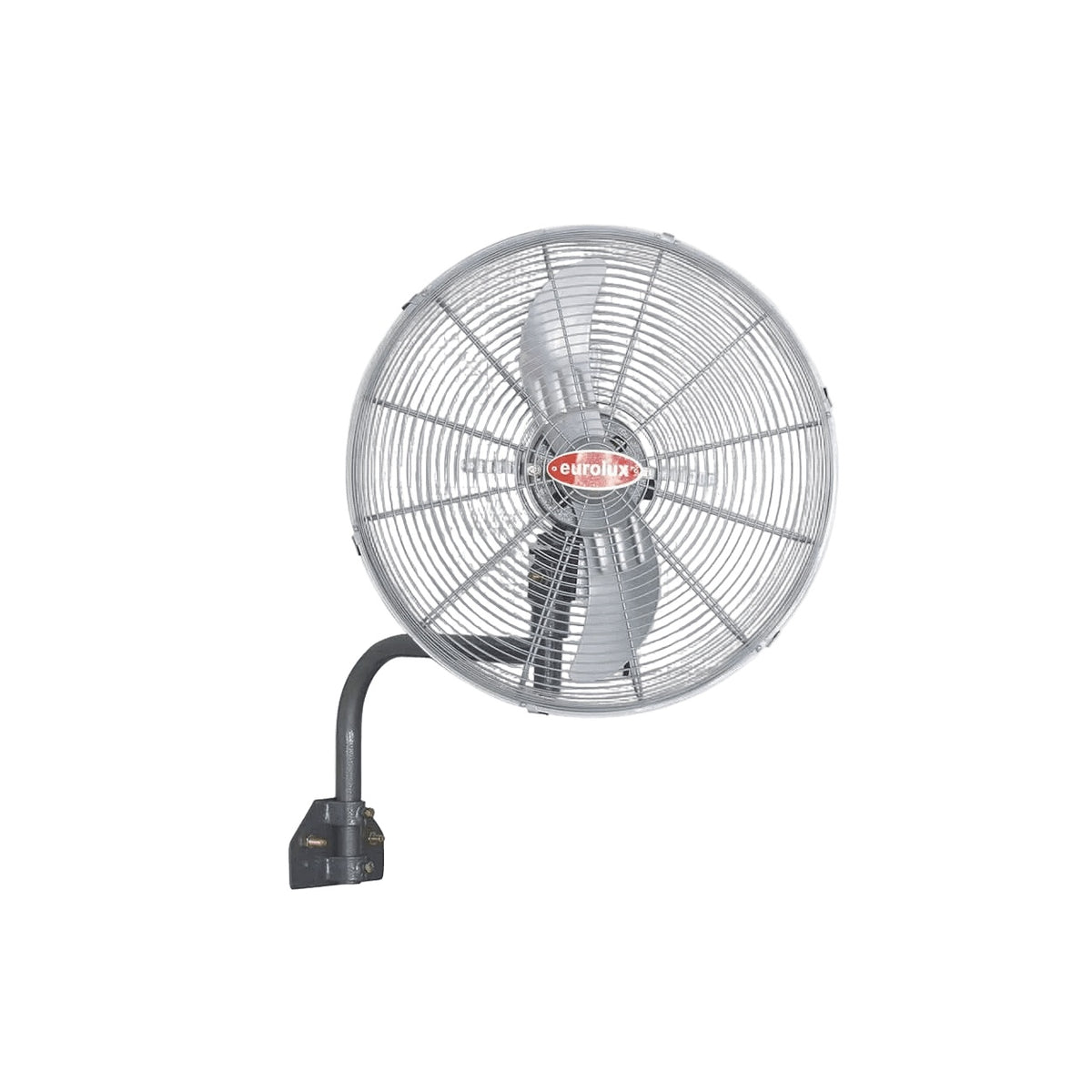 20" Eurolux Hurricane Wall Fan product image on a white background