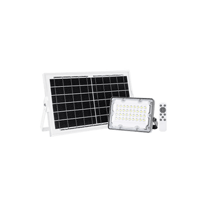 Solar LED Floodlight With Remote - 20 Watts product image on a transparent background