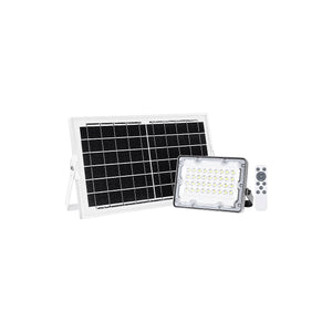 Solar LED Floodlight With Remote - 20 Watts product image on a white background