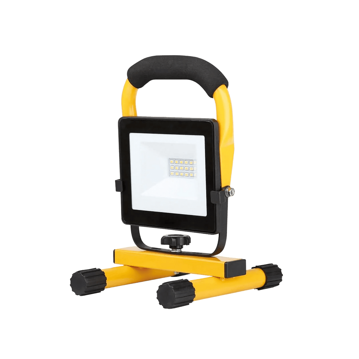 10W Portable LED Floodlight with Stand product image on a transparent background