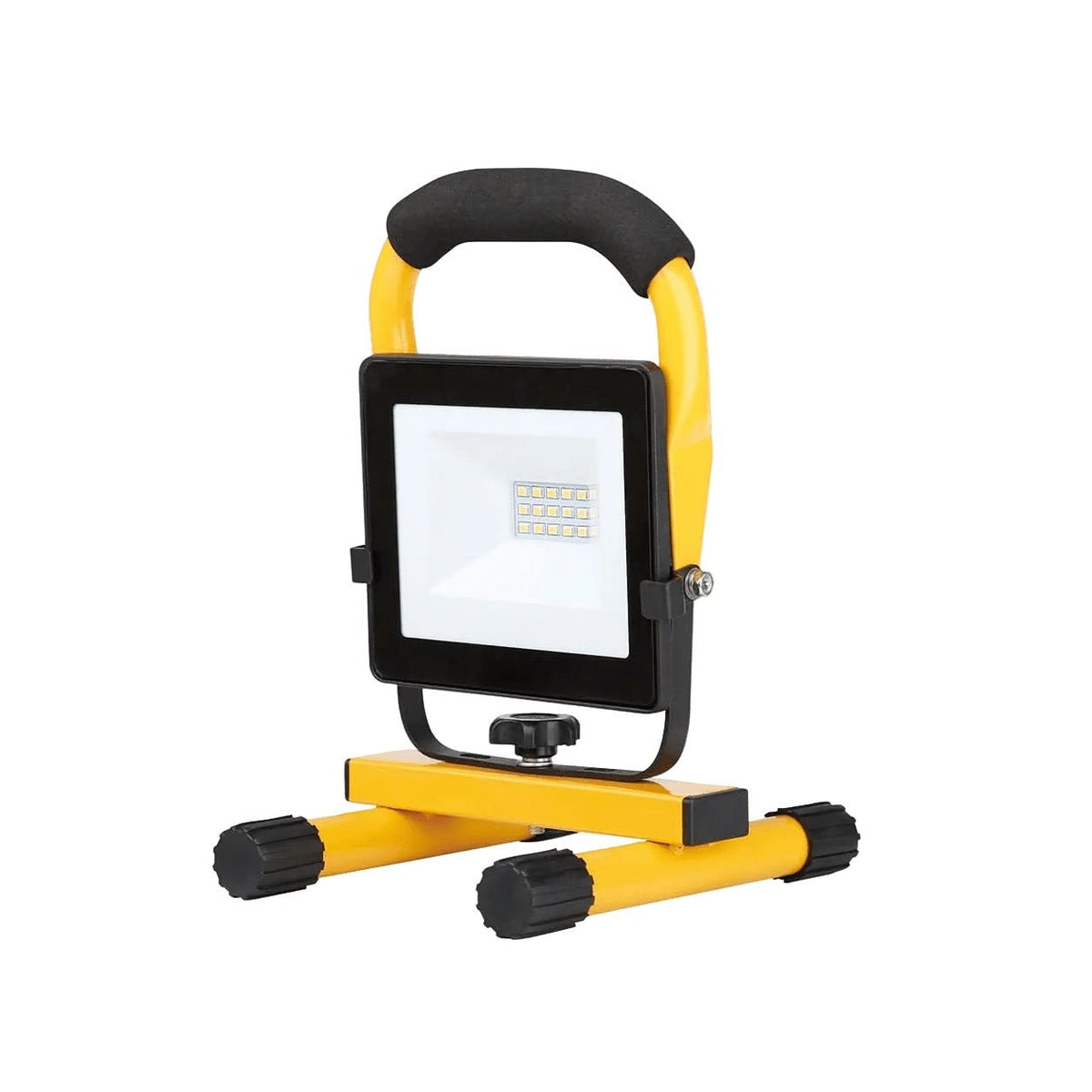 10W Portable LED Floodlight with Stand product image on a white background
