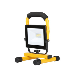 10W Portable LED Floodlight with Stand product image on a white background