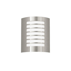 Stainless Steel Outdoor LED Wall Light product image on a white background