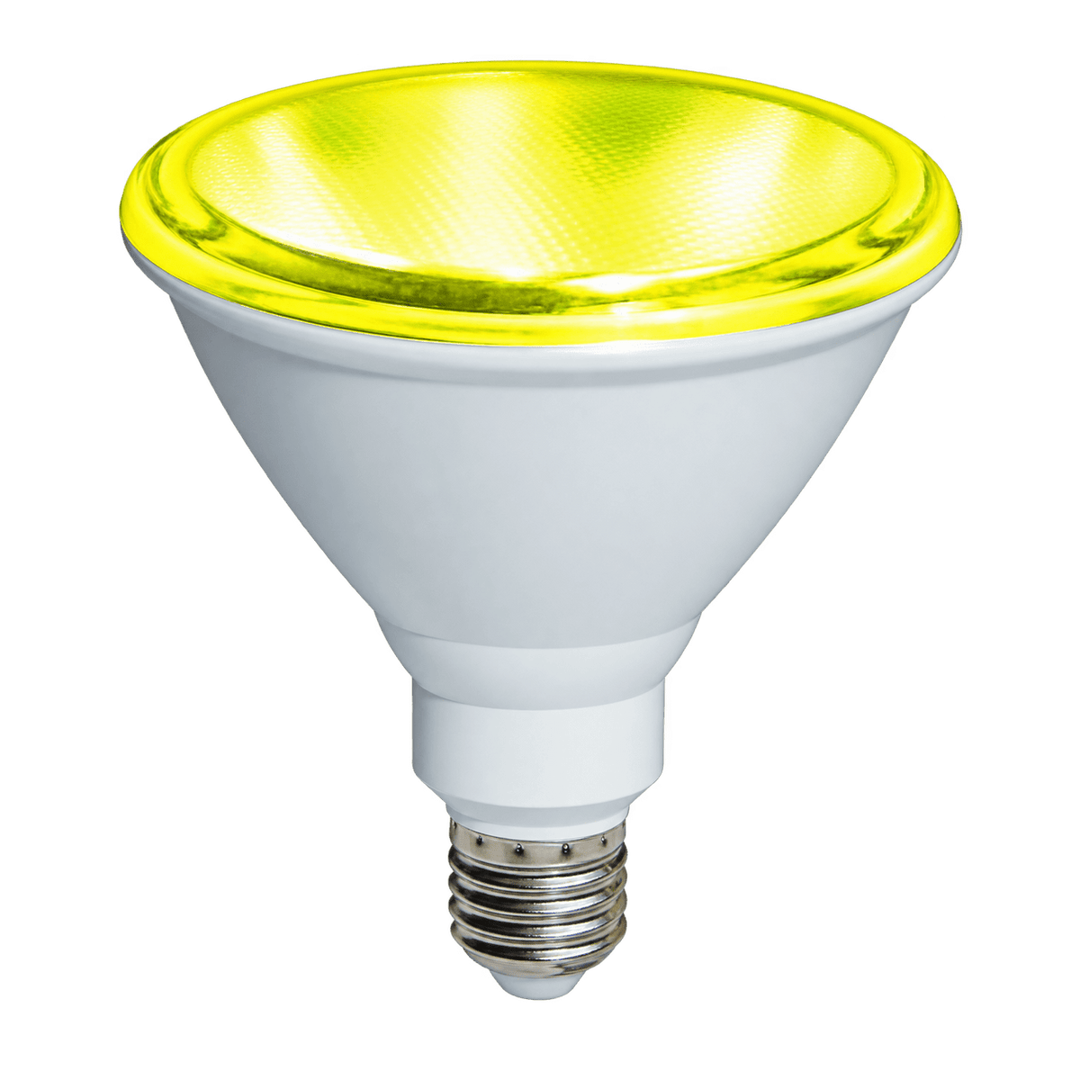 15W PAR38 LED Bulb - Yellow product image on a transparent background