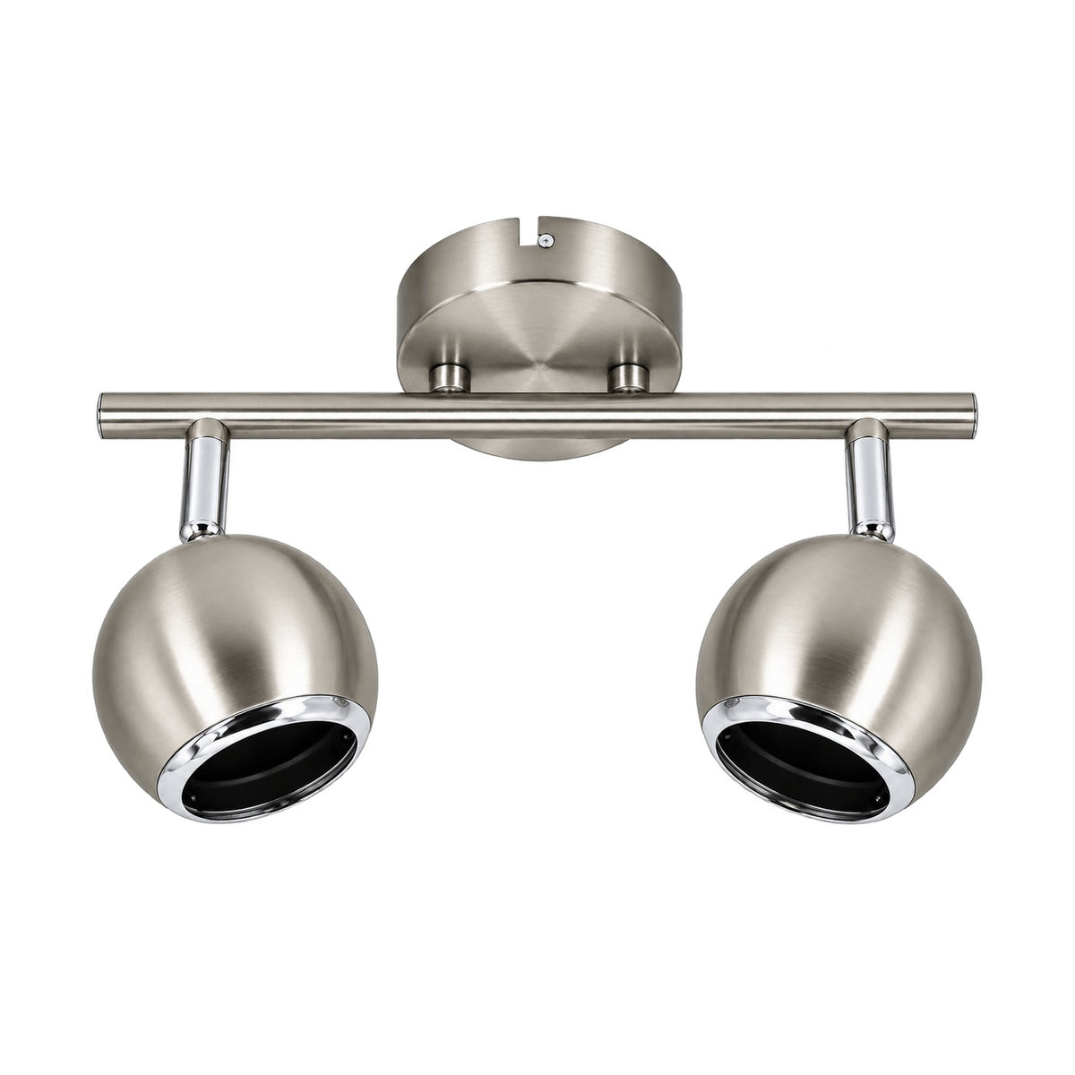 2 Light GU10 Ceiling Fitting product image on a white background