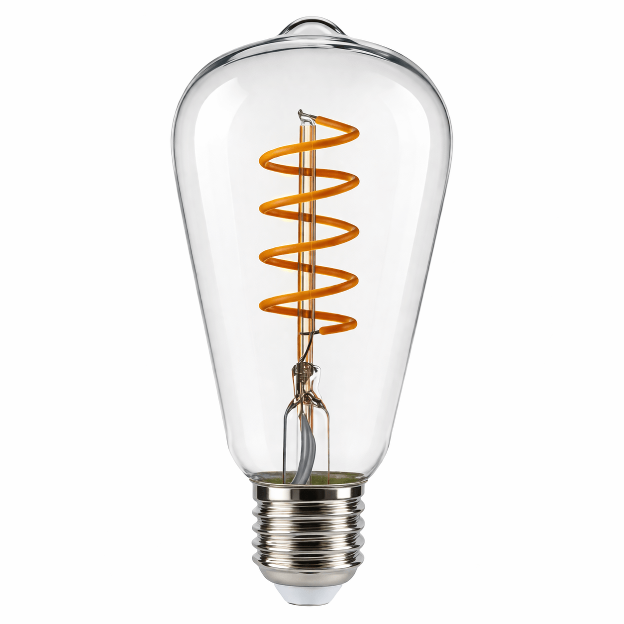 4W LED E27 Clear Filament Dimmable Bulb Warm White