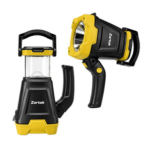 LED Spotlight & Lantern Combo product image on a white background