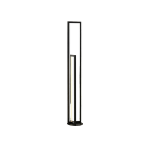 Enigma Black LED Floor Lamp product image on a transparent background