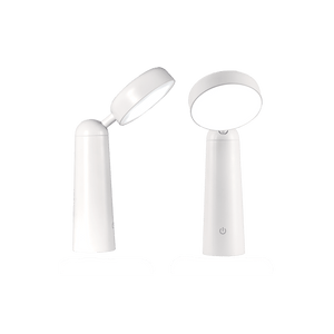 Rechargeable Mini LED Table Lamp - Black product image on a transparent background