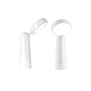 Rechargeable Mini LED Table Lamp - Black product image on a white background