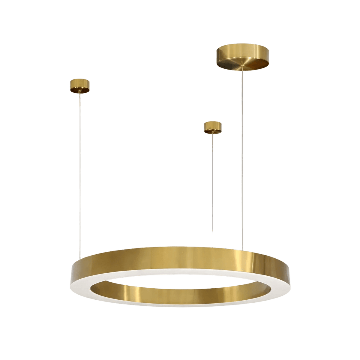 Halo Gold LED Pendant - Small product image on a transparent background