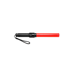 LED Traffic Baton - Red Battery-operated product image on a transparent background