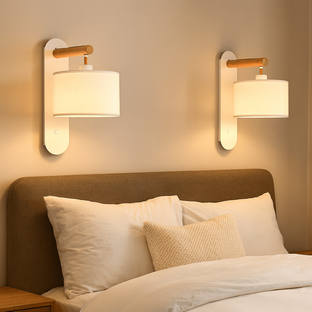 Langham White Indoor Wall Light