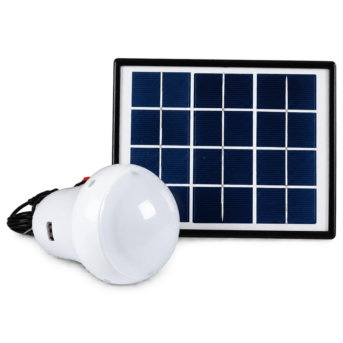 Portable Solar Light Kit — transparent background