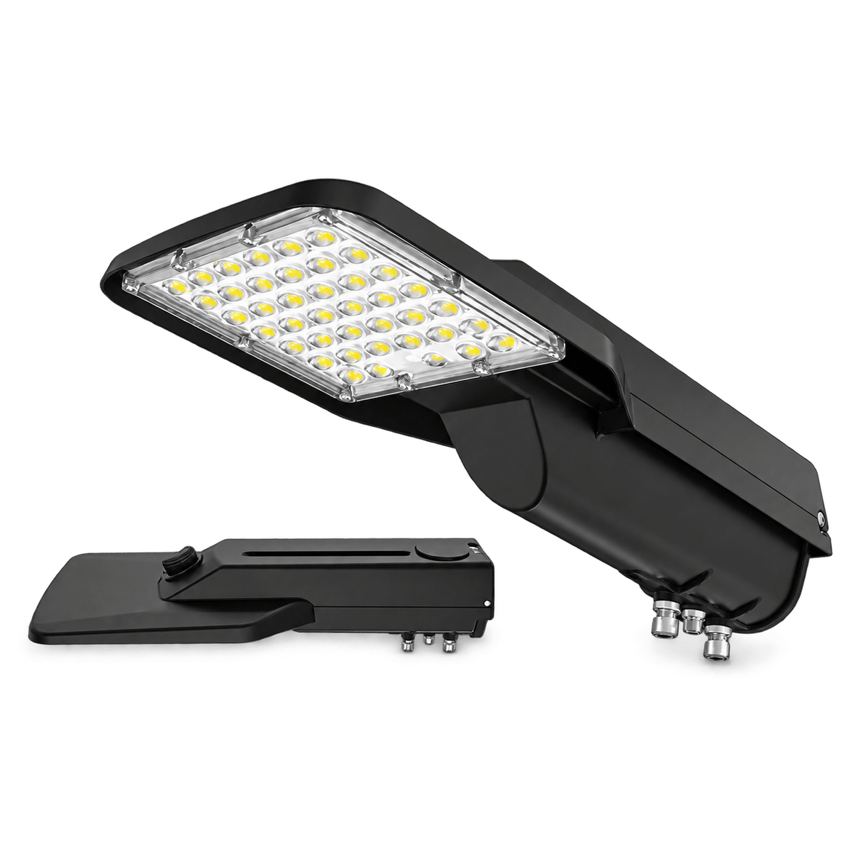Strada 60W LED Street Light - Cool White (4000K) — transparent background
