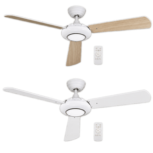 3 Blade LED Ceiling Fan - Reversible Blades — transparent background