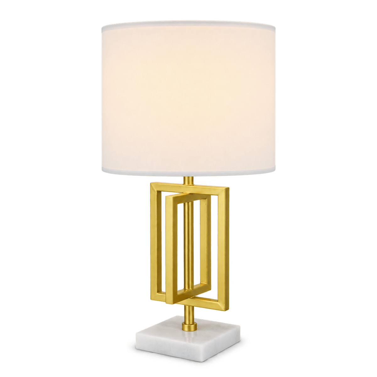Chopin Gold & Marble Table Lamp — transparent background