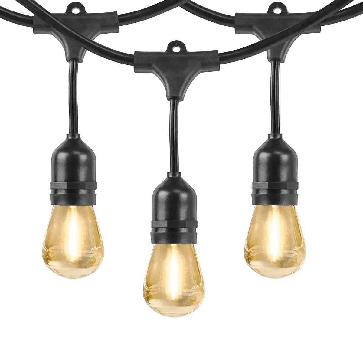 Festoon Light Cable incl Bulbs - 15 Meters