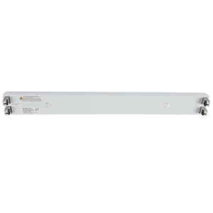 Wide Body Open Channel LED Tube Fittings - Double - 600mm — transparent background