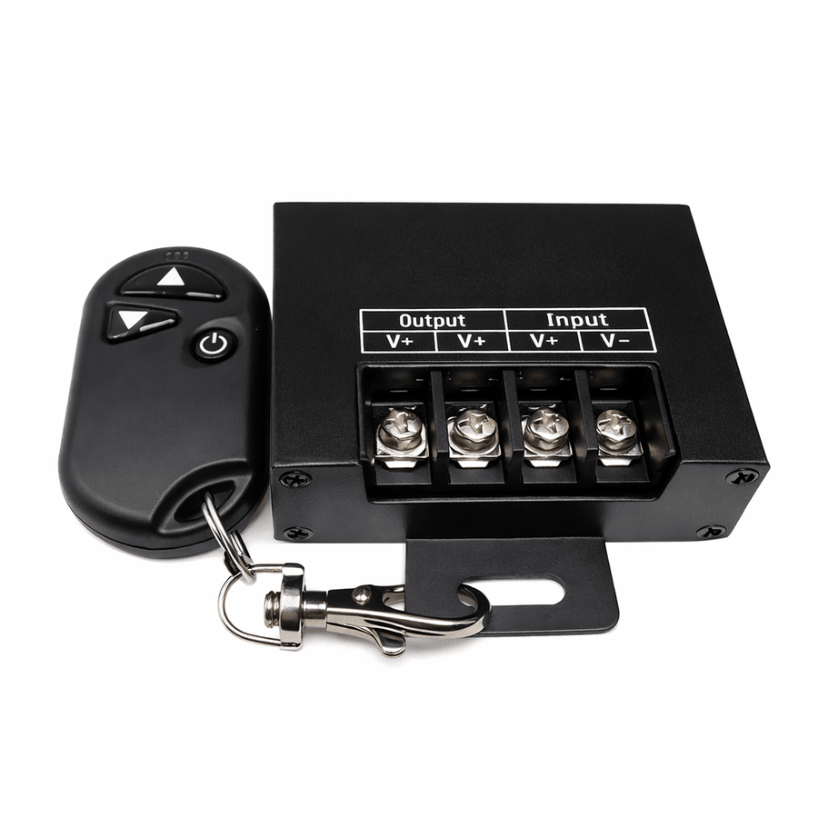 Black 20A led dimmer