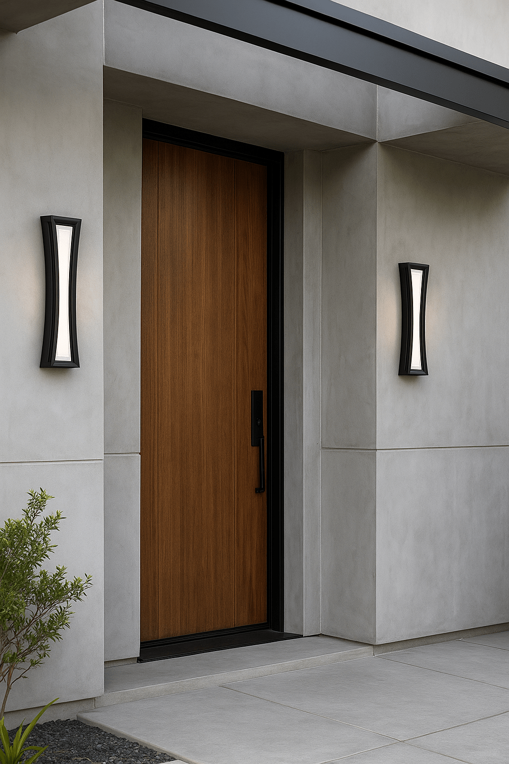 Skeef Outdoor LED Wall Light