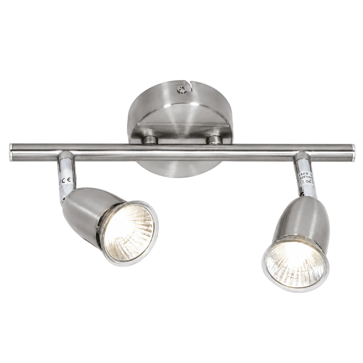 Satin Chrome Spotlight - 2 Light