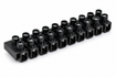 2.5mm 3A Black 12-Way Strip Connector