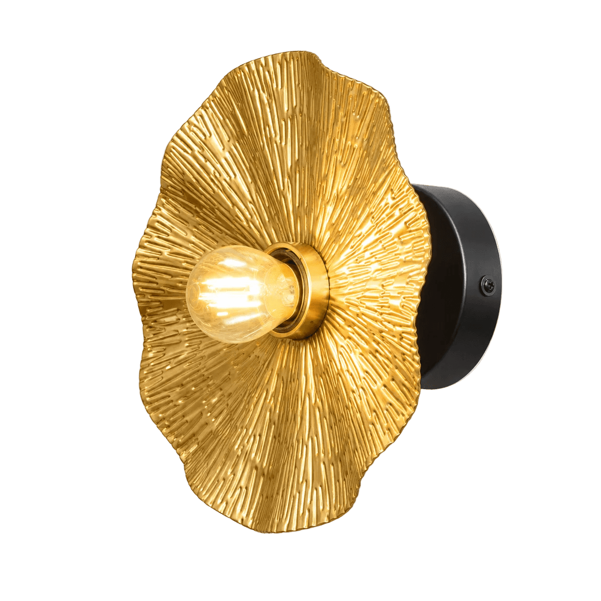 Sophie Gold & Black Wall Light