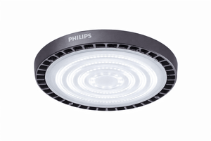 Philips high-bay light fixture on a white background